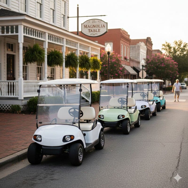 Golf cart lifestyle